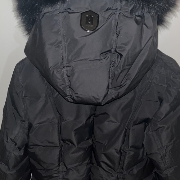 MACKAGE Adali-BX Down Coat With Black Fox Fur Signature Mackage Collar - Picture 3 of 6